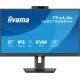 8. Monitor iiyama XUB2790QSUH-B2 27" IPS-panel 2560x1440 100Hz Windows Hello Kamera 5MP Auto Focus 15cm regulacja wysokości stojaka 4ms 250