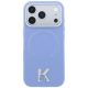 3. Etui Karl Lagerfeld Grained Embossed Ring & Kameo Logo MagSafe na iPhone 18 Pro / 17 Pro - jasnoniebieskie