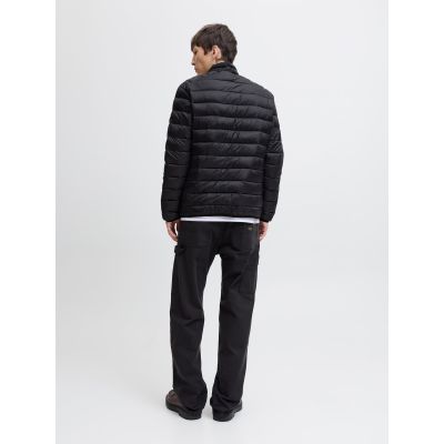 7. Jack&Jones męska kurtka puchowa JJEBRADLEY LIGHT PUFFER COLLAR NOOS 12280971 BLACK