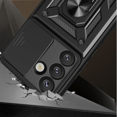 2. Etui Hybrid Armor Camshield na Sasung Galaxy S26 Plus - czarne
