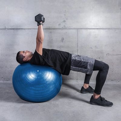 6. Piłka do ćwiczeń Wozinsky WGB65BL gimnastyczna 65 cm - niebieska