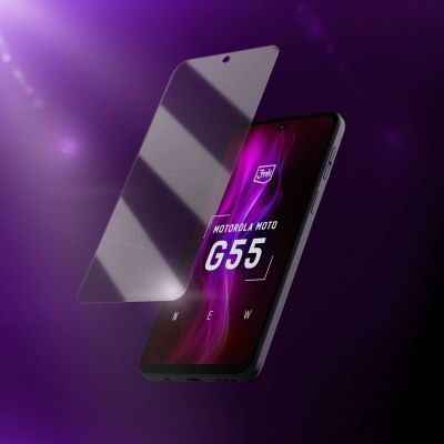 34. Szkło hybrydowe 3mk FlexibleGlass na Motorola Moto G55 5G