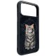 3. Etui Nimmy Lucky Fashion Cat MagSafe na iPhone 17 Pro Max - czarne