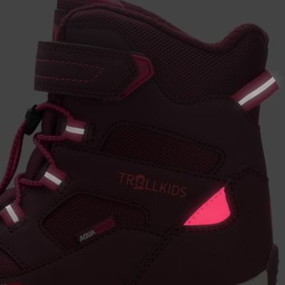 10. Wodoodporne buty zimowe Trollkids Kids Lofoten Winter Boots PRO dla chłopca/dziewczynki (672-419)