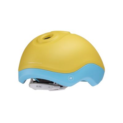 4. Kask Rowerowy HJC GLEO MT YELLOW BLUE  dzięcięco-młodzieżowy