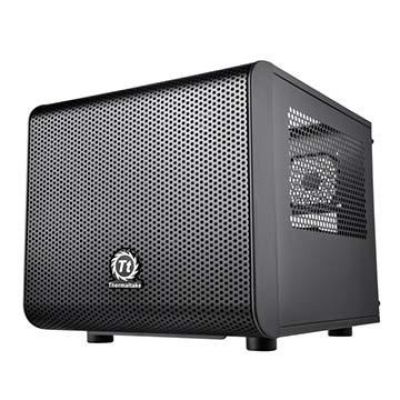 17. Obudowa Thermaltake Core V1 CA-1B8-00S1WN-00 (Mini ITX; kolor czarny)