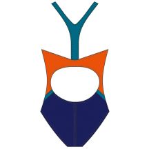 Strój kąpielowy dla dziewczynki Aquafeel Racer Back   116