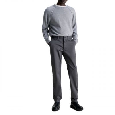 14. Spodnie Calvin Klein Chino Satin Stretch Slim M K10K110963