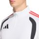 11. Bluza męska adidas Tiro 26 League Training Top biało-czarno-czerwona KR0371