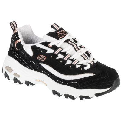 5. Skechers D'Lites Devoted Fan 13154-BKRG czarne 40