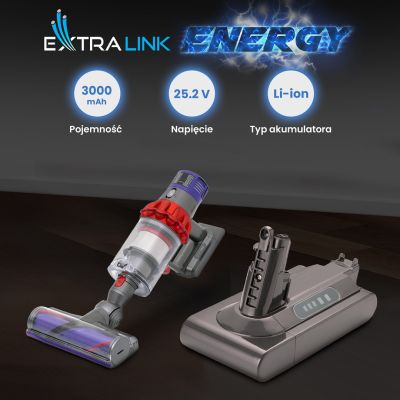 12. Bateria, akumulator do odkurzacza Dyson V10 25.2V 3000mAh