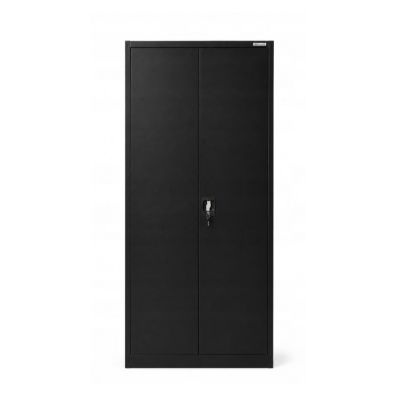 2. Iron Mate Szafa Gospodarcza Metalowa SATURN 185x90x45 Czarna RAL9005