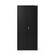 2. Iron Mate Szafa Gospodarcza Metalowa SATURN 185x90x45 Czarna RAL9005