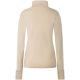 3. Longsleeve z półgolfem damski SUPER.NATURAL W KRYSSEDE SKI ROLL NECK beżowy