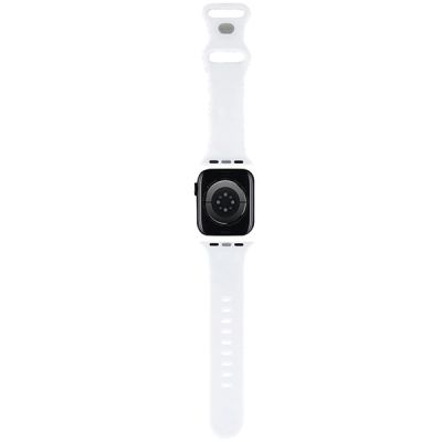 2. Pasek Hello Kitty Silicone Heads & Stripes na Apple Watch 38/40/41mm - czarny