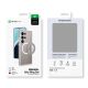 6. Etui silikonowe AMAZINGTHING Minimal Mag Case z pierścieniem magnetycznym i ringiem magnetycznym do Samsung Galaxy S25 - przezroczyste