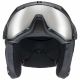 3. Kask narciarski Uvex Instinct visor 20 czarny męski/damski snowboardowy (56/6/260/20)