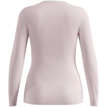 Koszulka termoaktywna z długim rękawem damska Odlo ACTIVE WARM BL TOP crew neck l/s różowa