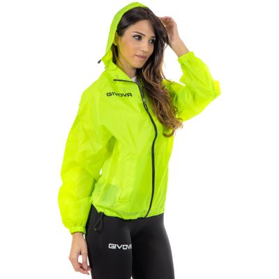 8. Kurtka Givova Rain Basico Fluo RJ001 0019