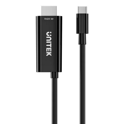 4. UNITEK KABEL USB-C - HDMI 4K60HZ Z PORTEM PD 100W M/M
