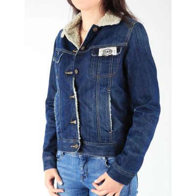 4. Kurtka Jeansowa Lee Sherpa Jacket L527CREV