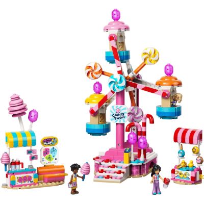 18. LEGO Friends 42700 - Cukierkowo-babeczkowy diabelski młyn