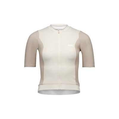 Koszulka kolarska damska POC Cadence Jersey - okenite off white rozmiar: s
