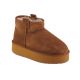 EMU Australia Foy Flatform Micro W13073-CHES Brązowe 41