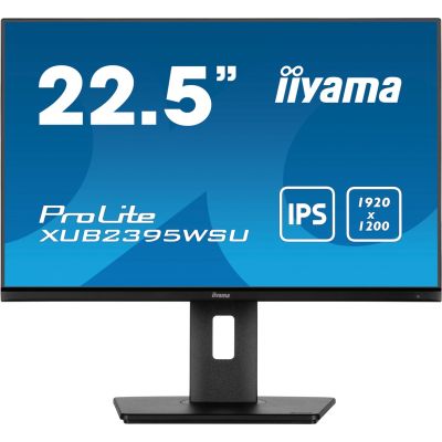 2. iiyama ProLite XUB2395WSU-B5 monitor komputerowy 57,1 cm (22.5") 1920 x 1200 px WUXGA LCD Czarny
