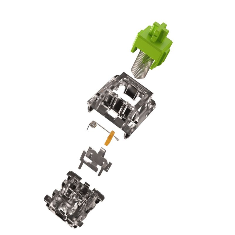 4. Przełącznik mechaniczny Glorious Raptor Standard Switch, mechanisch, 5-Pin, clicky, MX-Stem, 55g - lubed, 36 Stück