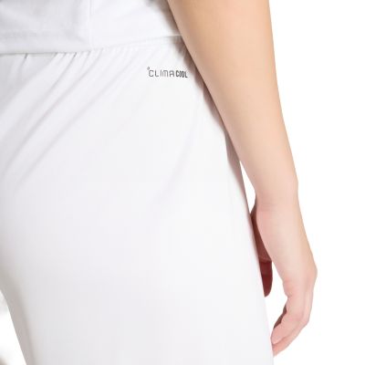 5. Spodenki damskie adidas Entrada 26 białe JZ2537