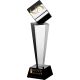 5. Trofeum szklane grawerowane z etui + wypełnienie farbą