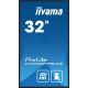 3. Monitor wielkoformatowy iiyama LH3260HS-B1AG A 80cm (31.5") LED Wi-Fi 500 cd/m2 Full HD Android 11 24/7 Czarna