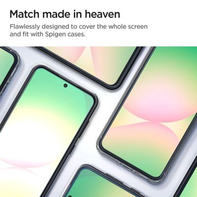 11. Szkło hartowane Spigen Glas.tR EZ Fit na Samsung Galaxy S24 FE (2 szt.)