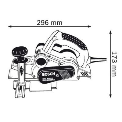 2. Bosch GHO 40-82 C Professional Czarny, Niebieski, Srebrny 14000 RPM 850 W