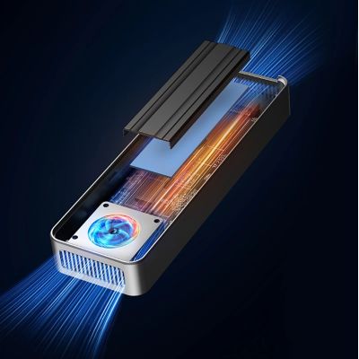 4. Kieszeń dyskowa Orico OUM2-G20 M.2 NVME USB-C 3.2 20Gb/s - srebrna