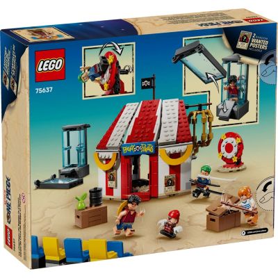 13. LEGO One Piece 75637 Namiot cyrkowy klauna Buggy’ego