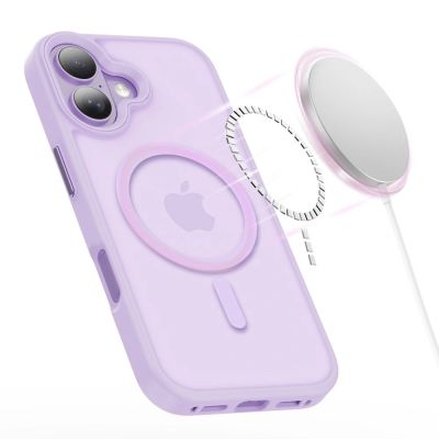 3. Etui Tech-Protect MagMat MagSafe na iPhone 17 - fioletowe