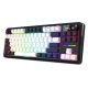 8. REDRAGON K746WB-RGB-PRO klawiatura USB + RF Wireless + Bluetooth Czarny