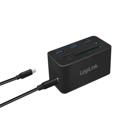 2. Logilink Stacja dokująca USB 3.2 (G1) HDMI, 10-portowa, PD4