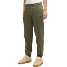 Spodnie dla dzieci Puma ESS No. 1 Logo khaki 684912 86