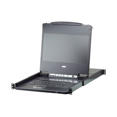 ATEN CL6708MW przełącznik KVM Możliwości montowania w stelażu Czarny