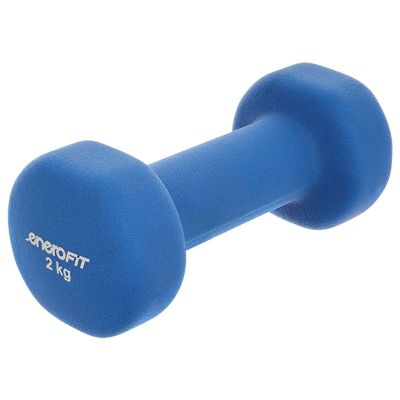 2. Hantla neoprenowa EB FIT 2 kg niebieska 1029252