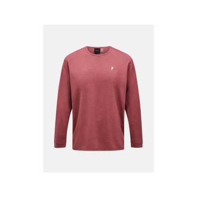 Koszulka męska PEAK PERFORMANCE M Trail Longsleeve kolor czerwony