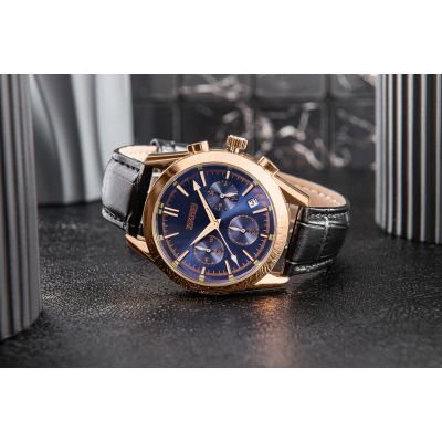 5. Zegarek Męski Skmei 9127BU + BOX