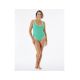 6. Kostium kąpielowy RIP CURL Premium Surf Cheeky One Piece zielony