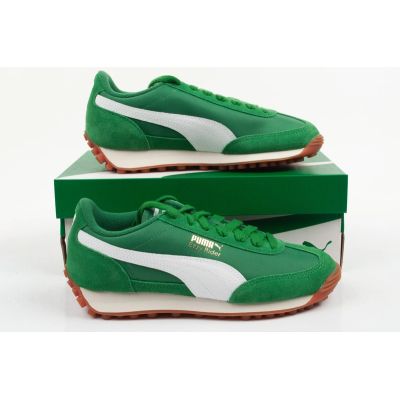 9. Puma buty sportowe młodzieżowe Easy Rider Vintage zamszowe zielone