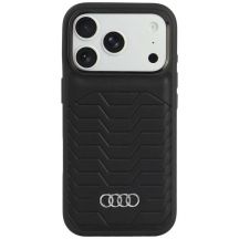 Etui Audi GT Synthetic Leather MagSafe na iPhone 18 Pro / 17 Pro - czarne