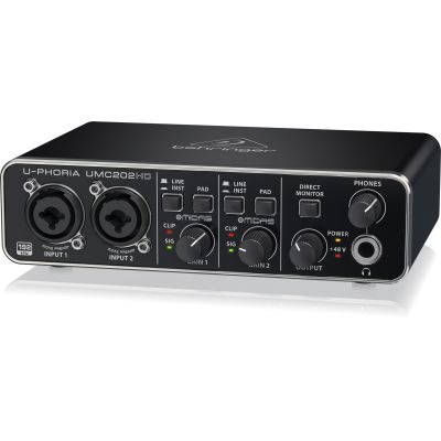 9. Behringer UMC202HD - Interfejs audio USB