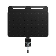 Activejet Organizer na biurko APB-006B. Obrotowa tablica perforowana z organizatorem pionowy. Kolor czarny matowy.